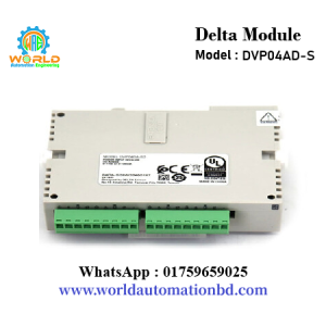Delta Analog Input Module-DVP-04AD-S