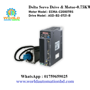 Delta B2-Series Servo Fullset-0.75KW