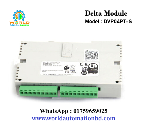 Delta Temperature Input Module-DVP-04PT-S