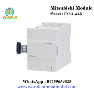 Mitsubishi Analog Input Module-FX3U-4AD