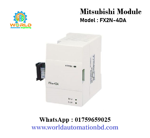 Mitsubishi Analog Input Module-FX2N-4AD