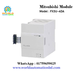 Mitsubishi Analog Output Module-FX3U-4DA