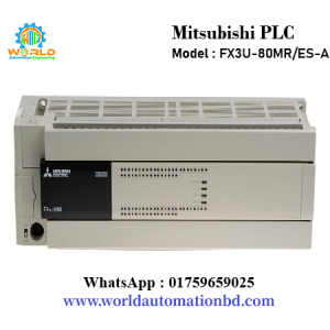 Mitsubishi PLC-FX3U-80MR/ES-A