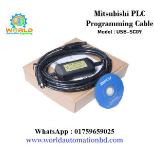 USB-SC09-Mitsubishi PLC Programming Cable