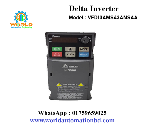 Delta MS300 Series VFD-5.5KW 440V Input