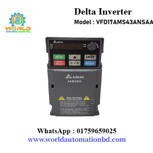 Delta MS300 Series VFD-7.5KW 440V Input