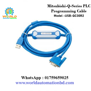 Mitsubishi Q Series PLC Programming Cable USB QC30R2