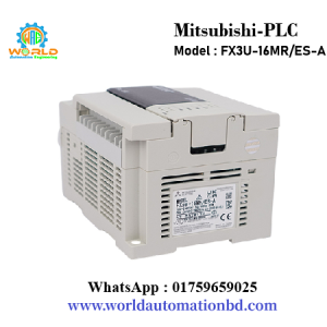 Mitsubishi PLC-FX3U-16MR/ES-A