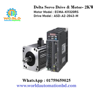 Delta 2-KW B2-Series Servo Drive & Motor