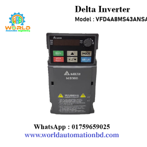 Delta MS300 Series VFD-0.75KW 440V-3Phase