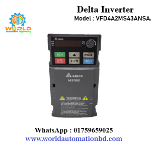 Delta MS300 Series VFD-1.5KW 440V-3Phase